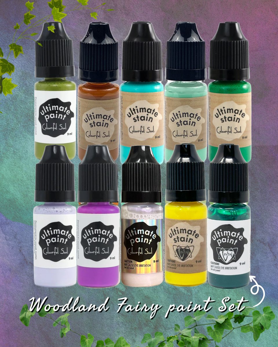 Woodland Fairy Paint Set - 5/1/24 - PS031 - Vintaj Live Shop