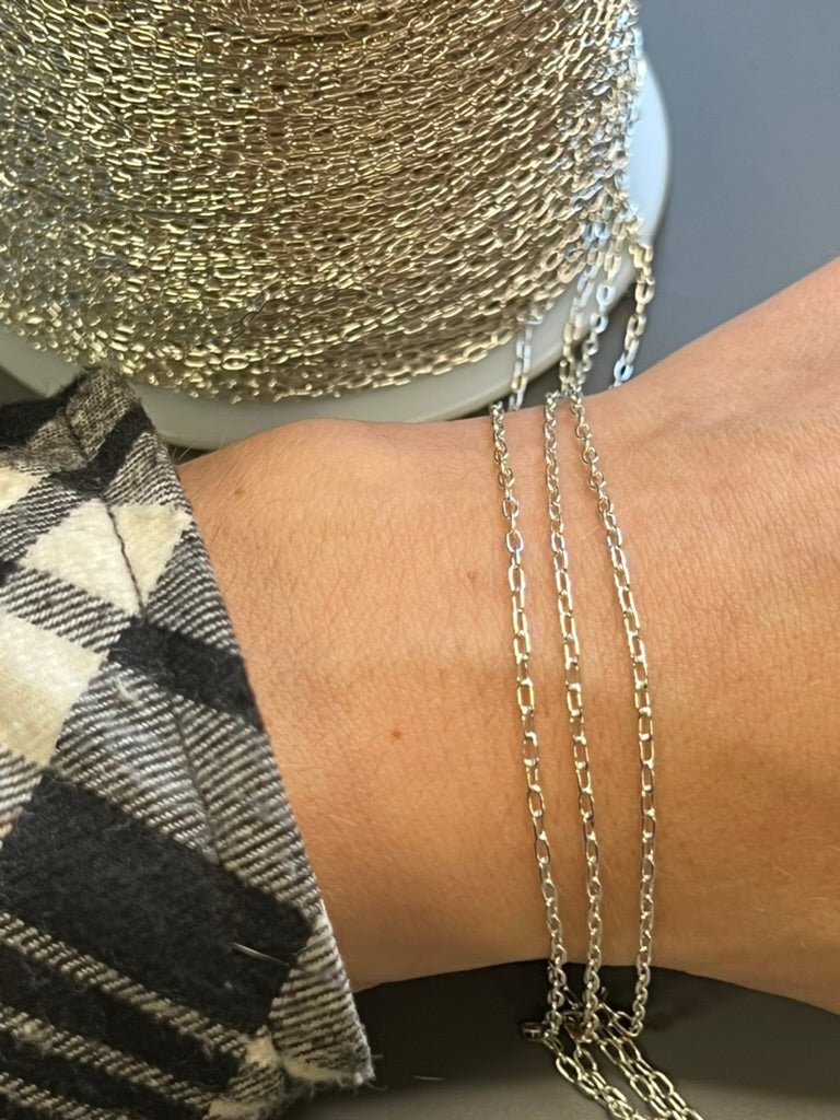 Chain Spool - No2 Sterling Silver - 25ft - WH - Vintaj Live Shop