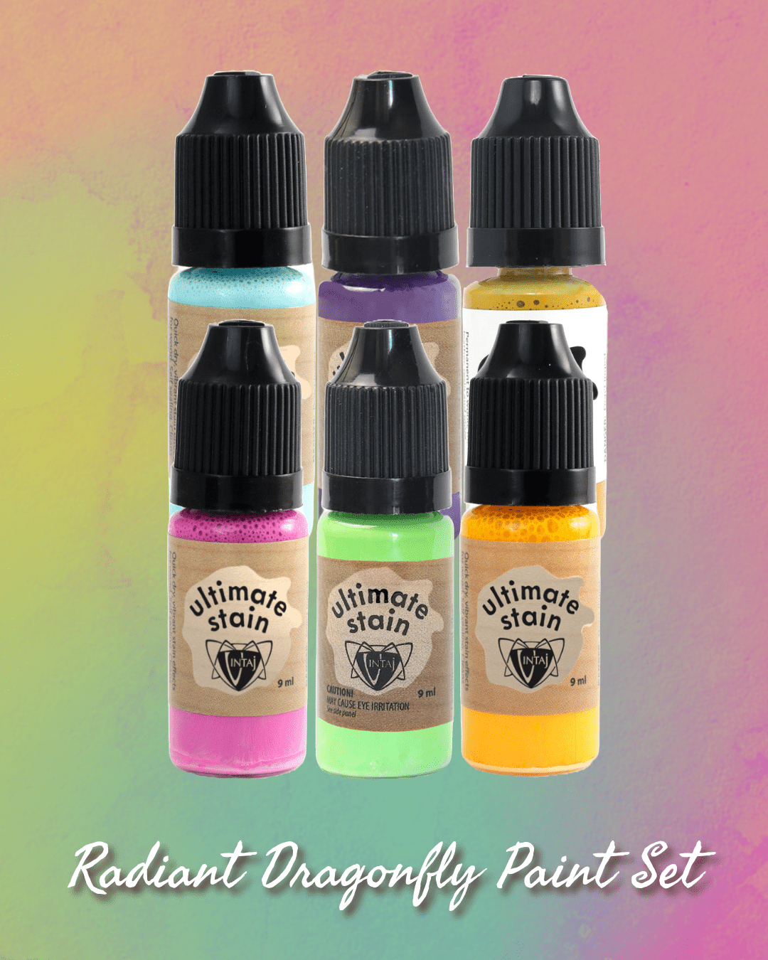 6 Color Radiant Dragonfly Paint Set - PS138 - Vintaj Live Shop