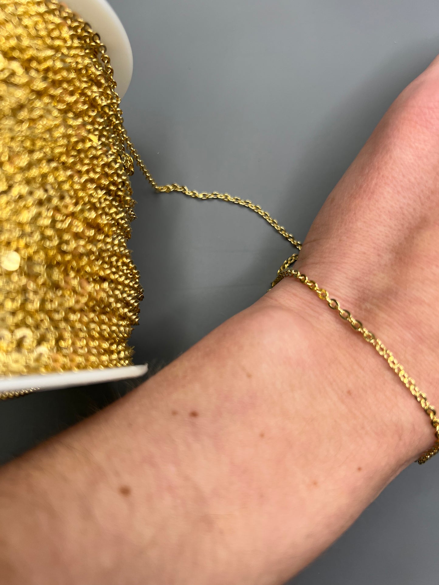 Chain - Fine Flat Oval