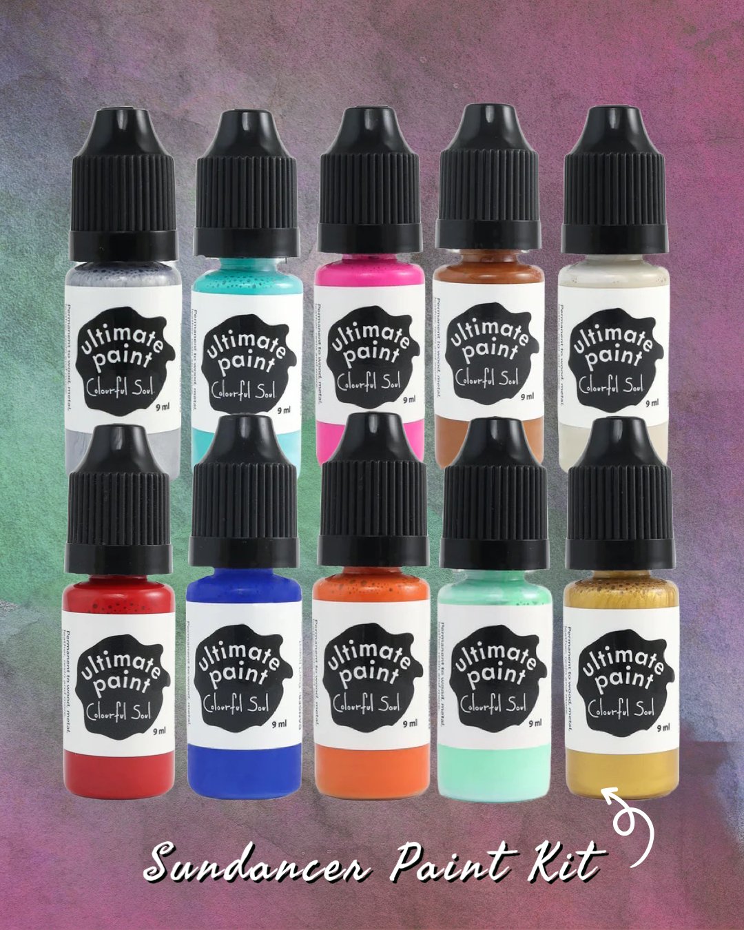 Vintaj LIVE Shop Warehouse - 3/20/24 - PS025 - Sundancer Effects 10 Pc Paint Set - Vintaj Live Shop