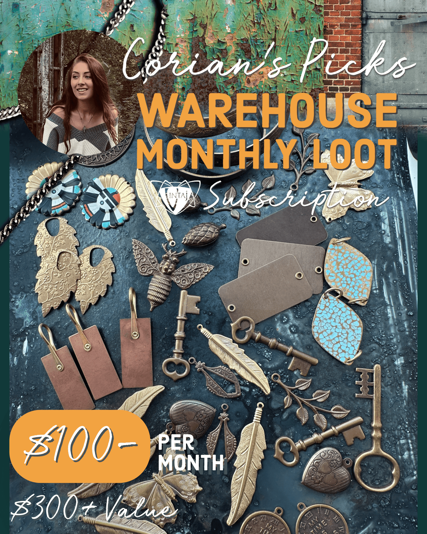 Corian’s Picks! Warehouse Monthly Loot Subscription - Vintaj Live Shop