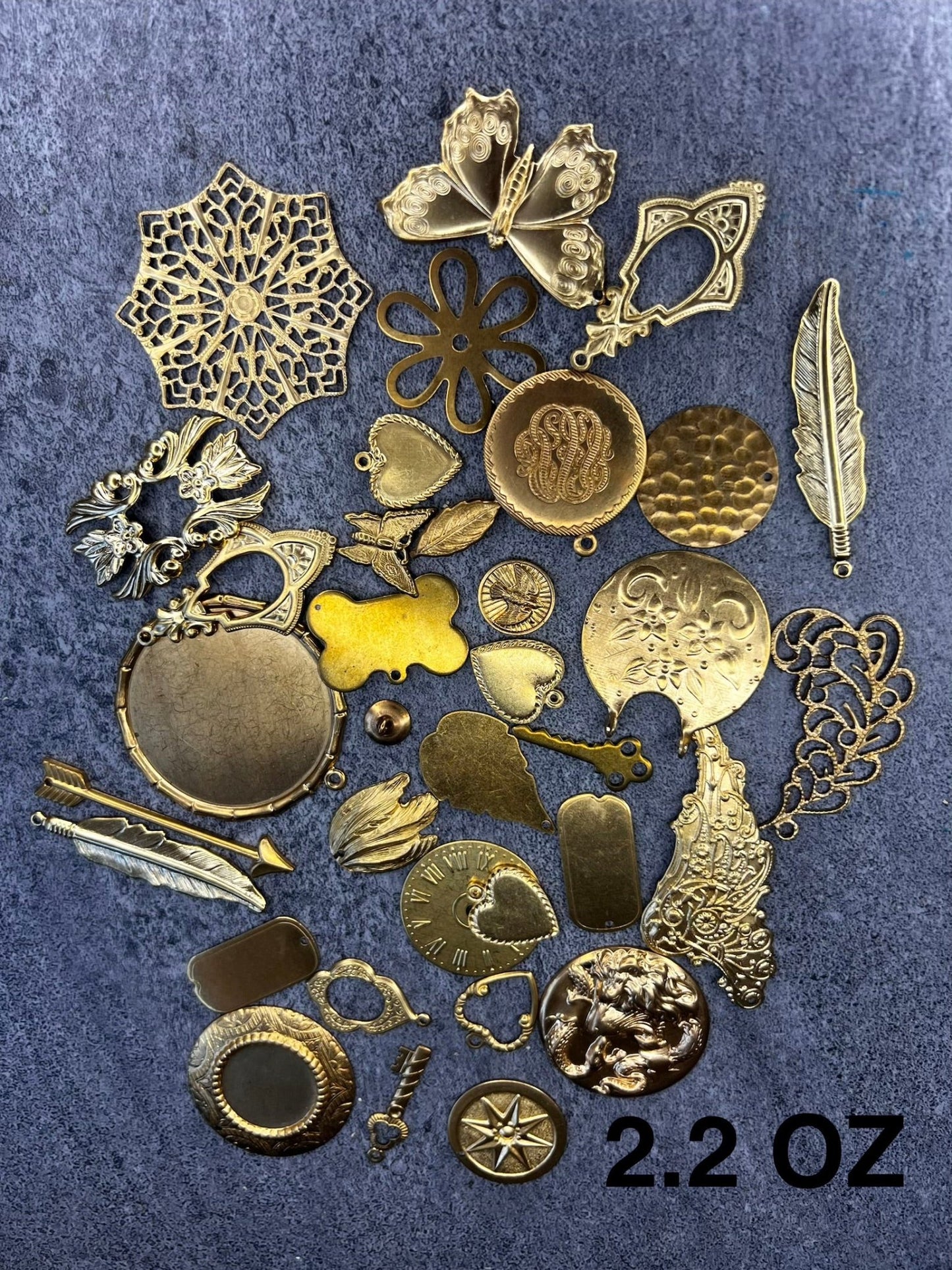 Mystery Pack - Solid Brass - 2.2 oz - Vintaj Live Shop