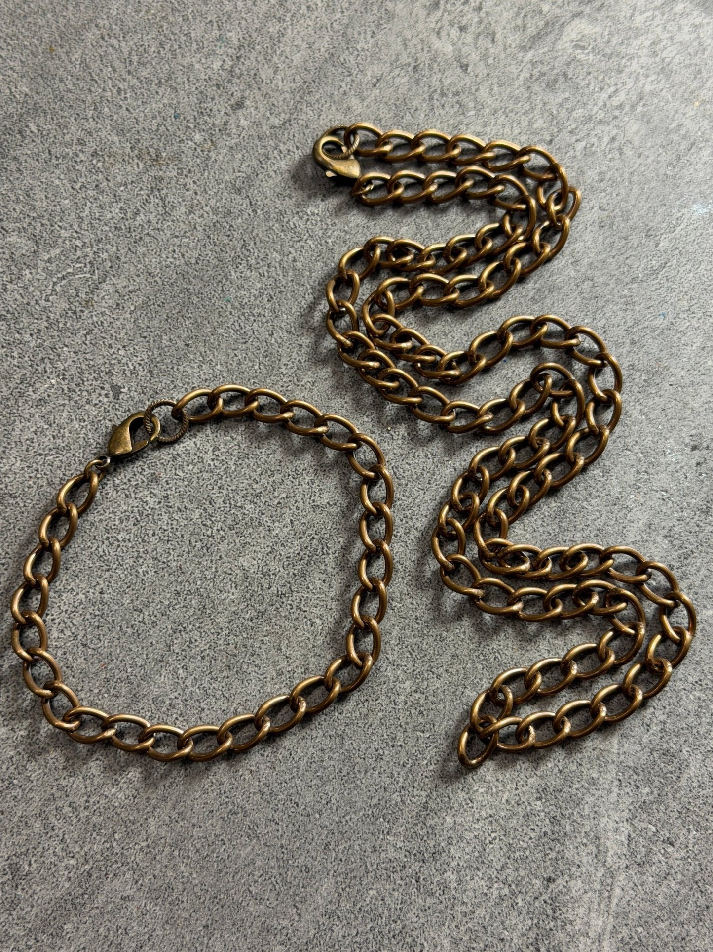 Chain - Thick Curb - Vintaj Live Shop