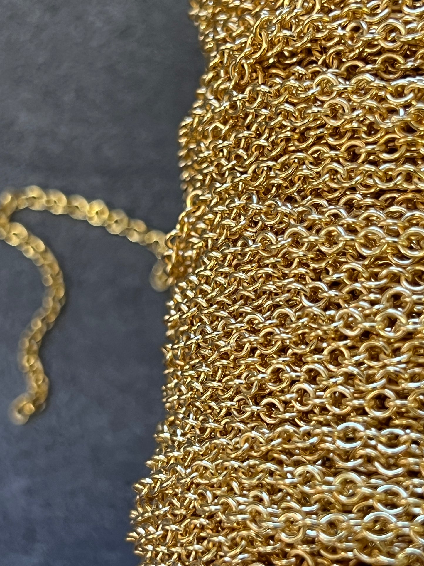 Chain Spool - 10k Gold PLT - 30ft - WH