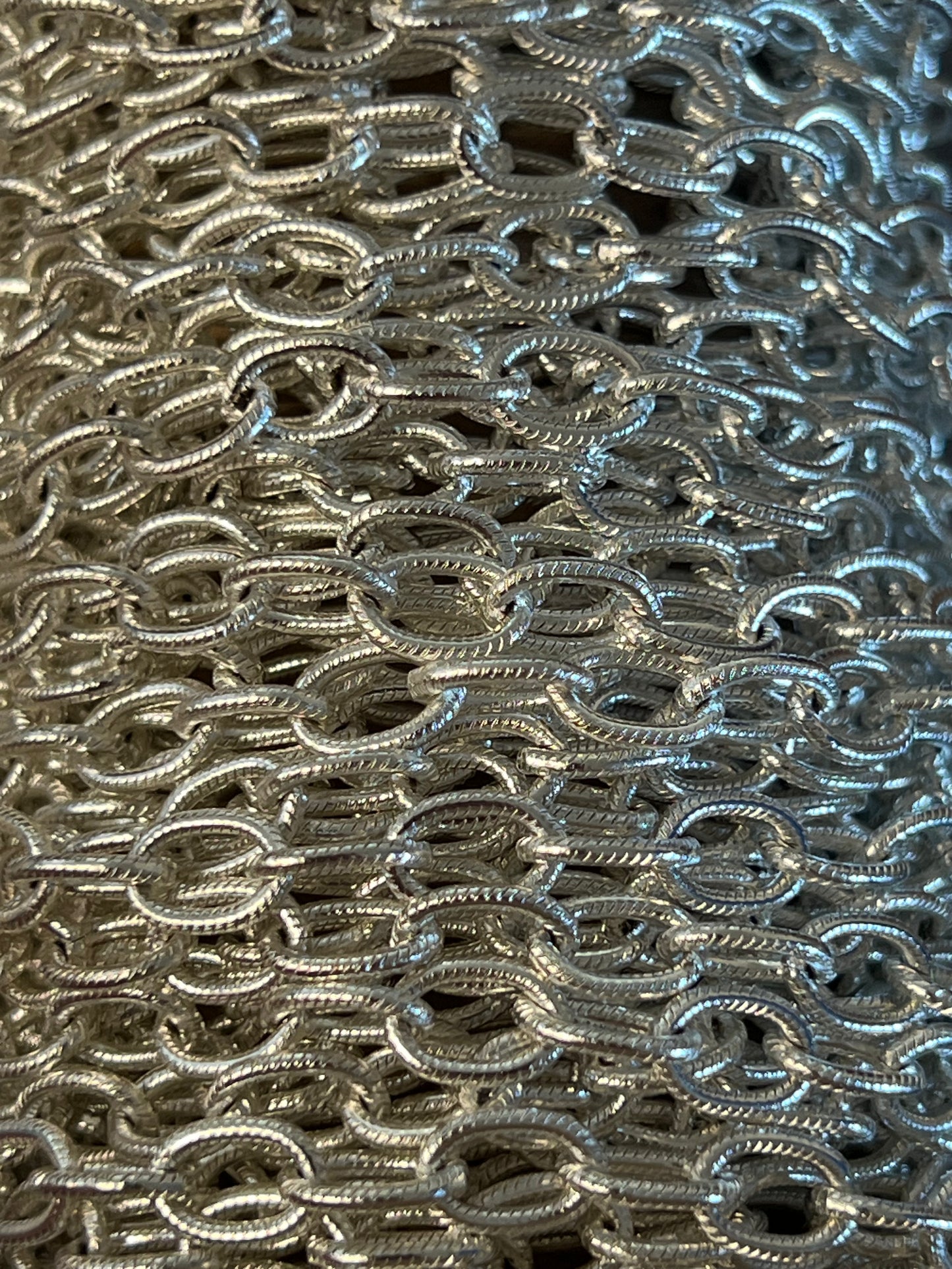 Chain - Etched Oval Cable