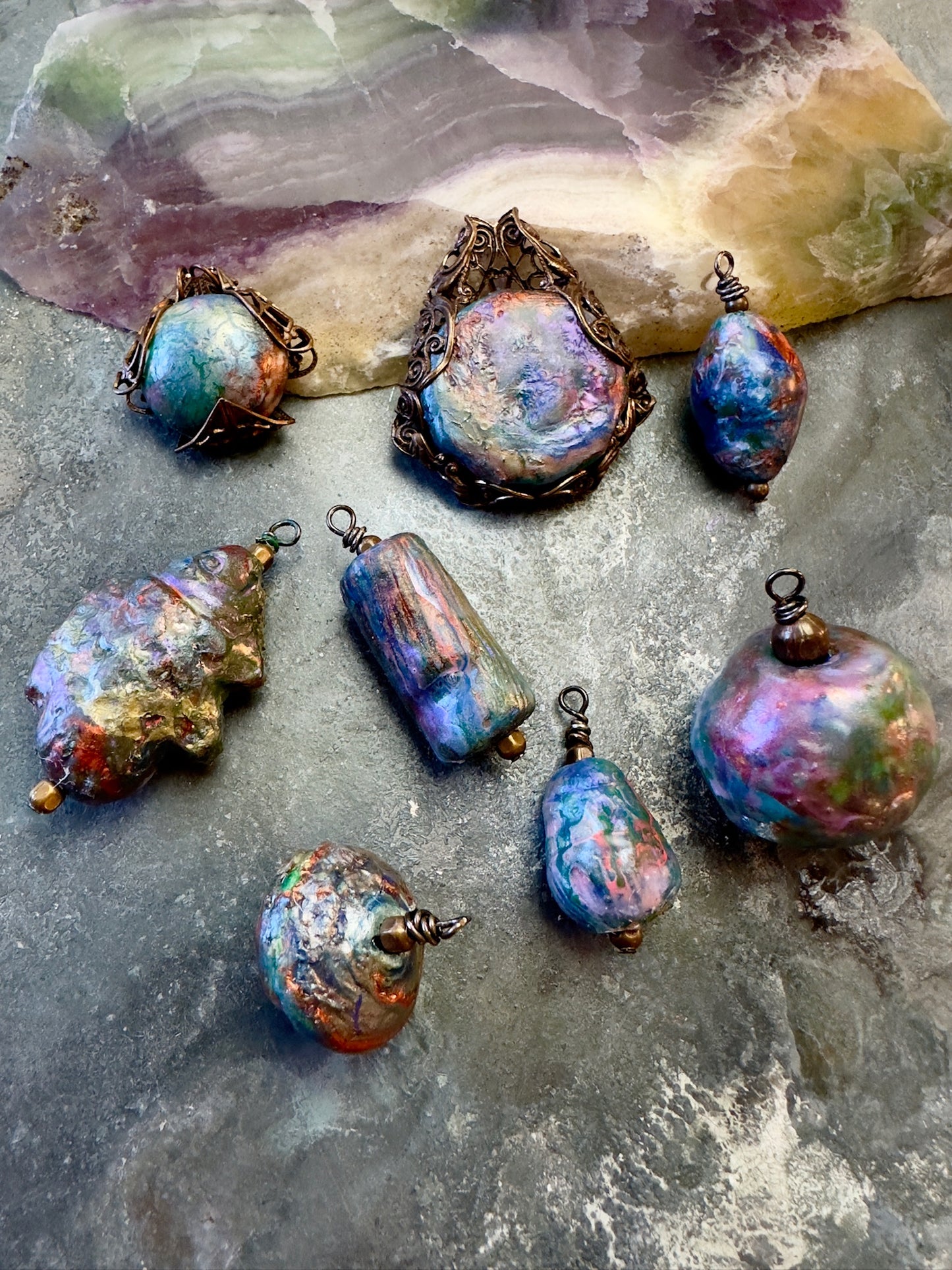 Cosmos Meteor Bead Focal Pack - Vintaj Design - 1/15/25 - Vintaj Live Shop