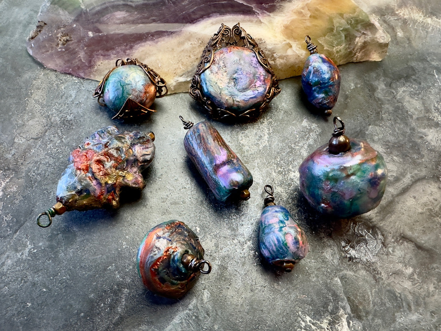 Cosmos Meteor Bead Focal Pack - Vintaj Design - 1/15/25 - Vintaj Live Shop