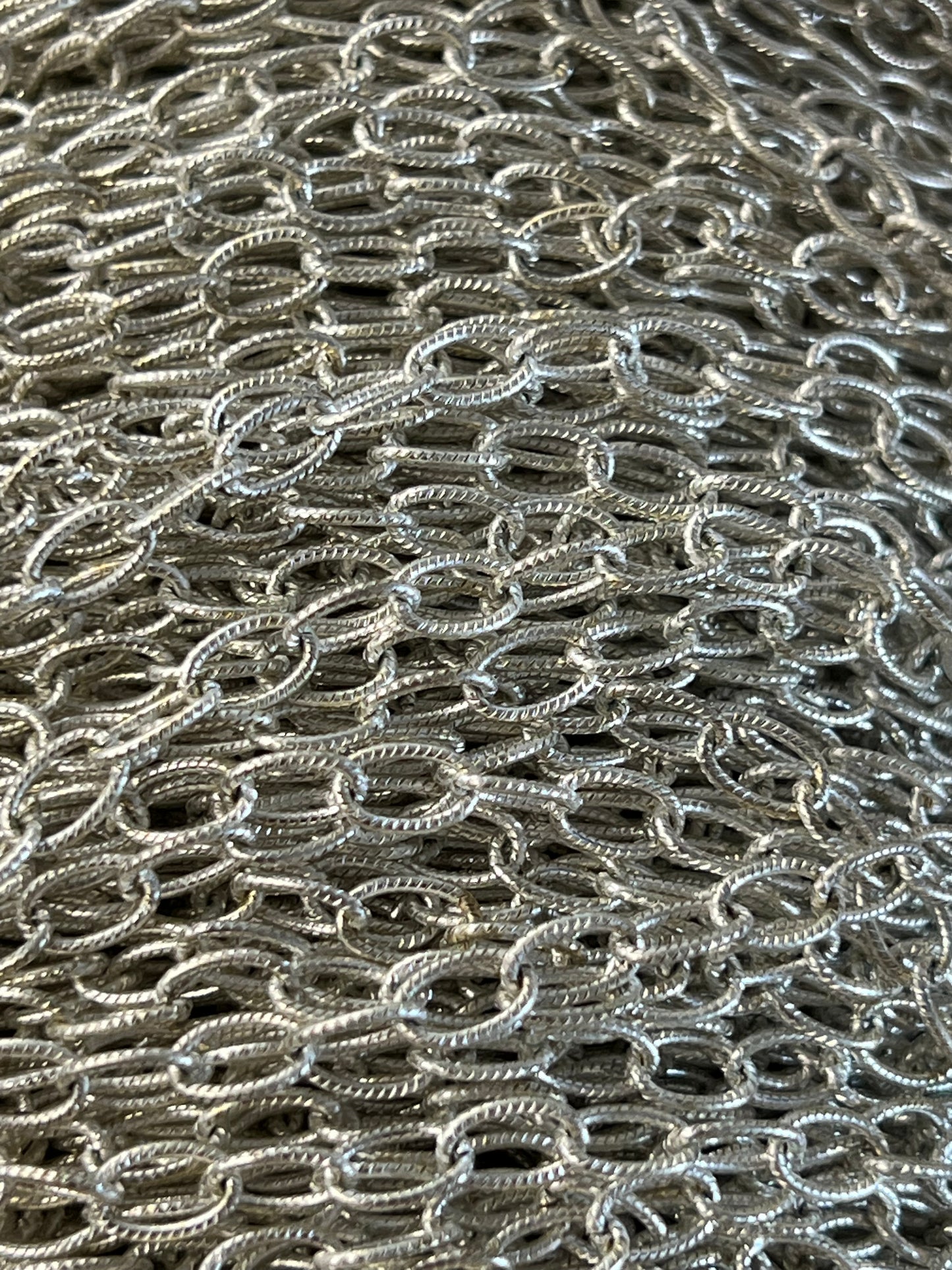 Chain - Etched Oval