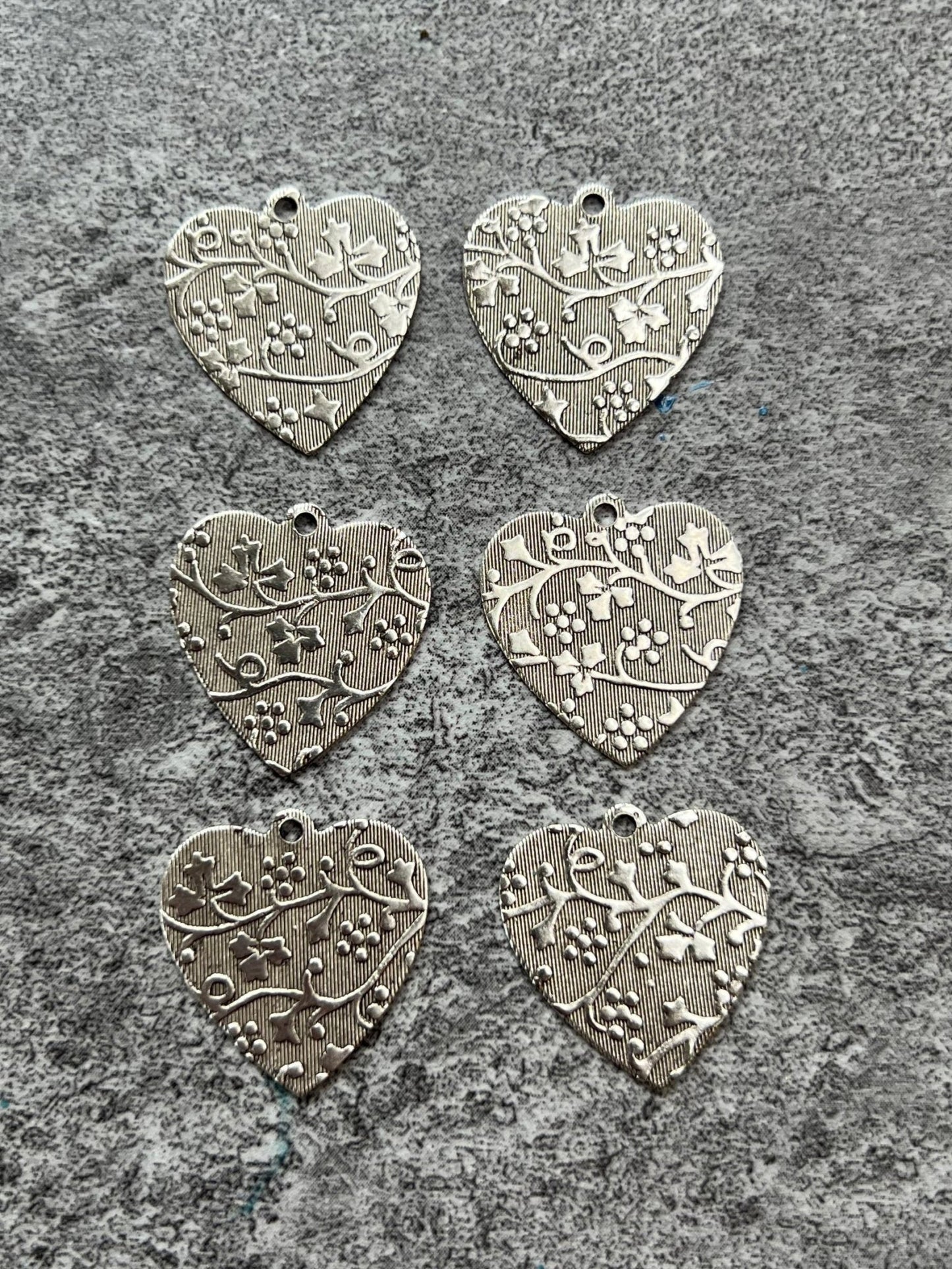 Heart Pack - 10pcs - WH - Vintaj Live Shop
