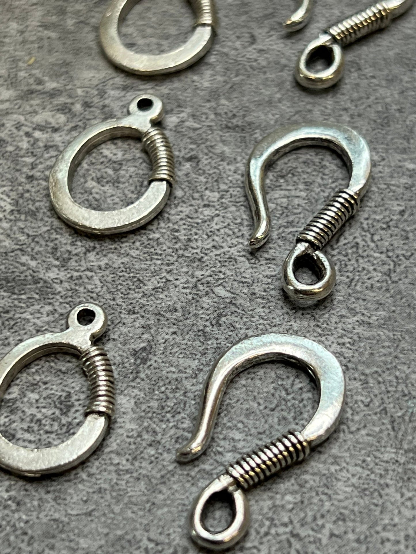 Clasp & Hook Pack - 12pcs - WH - Vintaj Live Shop
