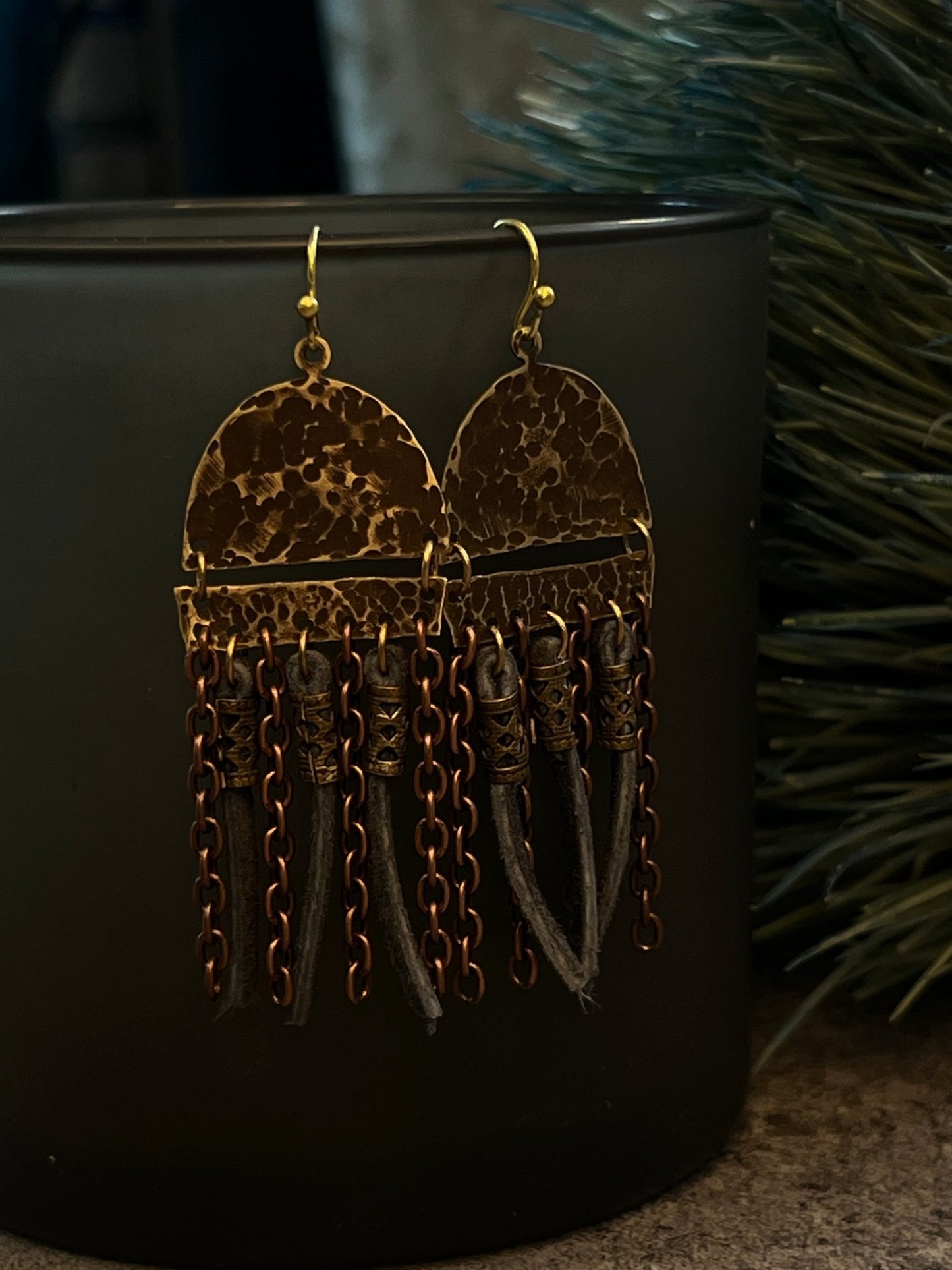 Leather & Wire Pack - 6pcs - WH - Vintaj Live Shop