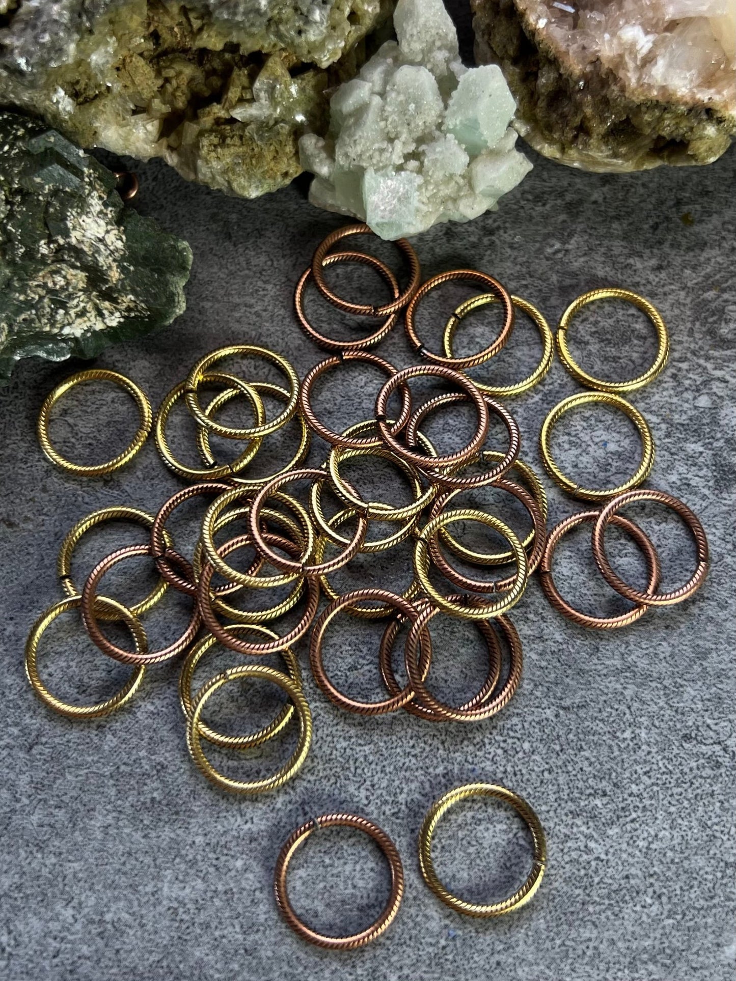 Jump Ring SAMPLER - 50pcs - Vintaj Live Shop