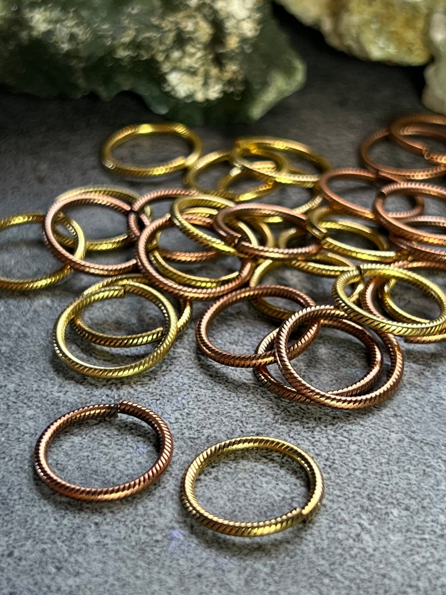 Jump Ring SAMPLER - 50pcs - Vintaj Live Shop