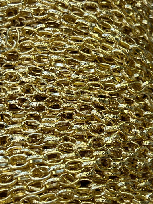 Chain Spool - Hammered Rolo - 18ft - Vintaj Live Shop