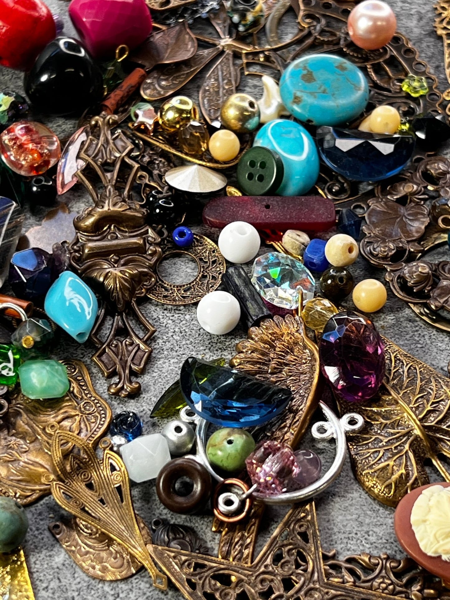 1 BIG LOOT SPECIAL - 74pcs + Beads - Vintaj Live Shop