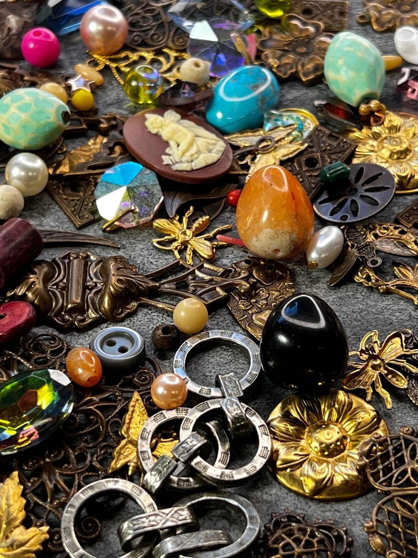 2 BIG LOOT SPECIAL - 74pcs + Beads - Vintaj Live Shop