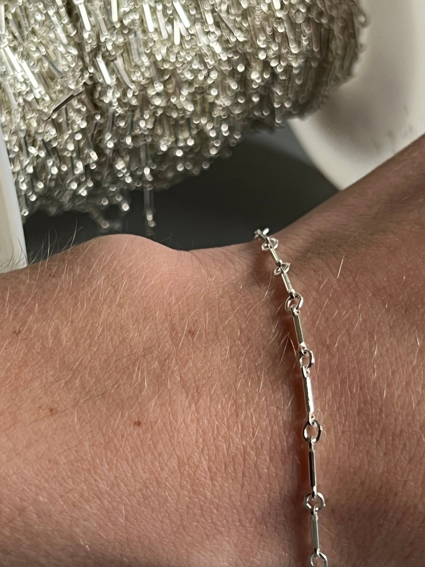 Bar Chain Spool - Sterling Silver - 25ft - WH - Vintaj Live Shop