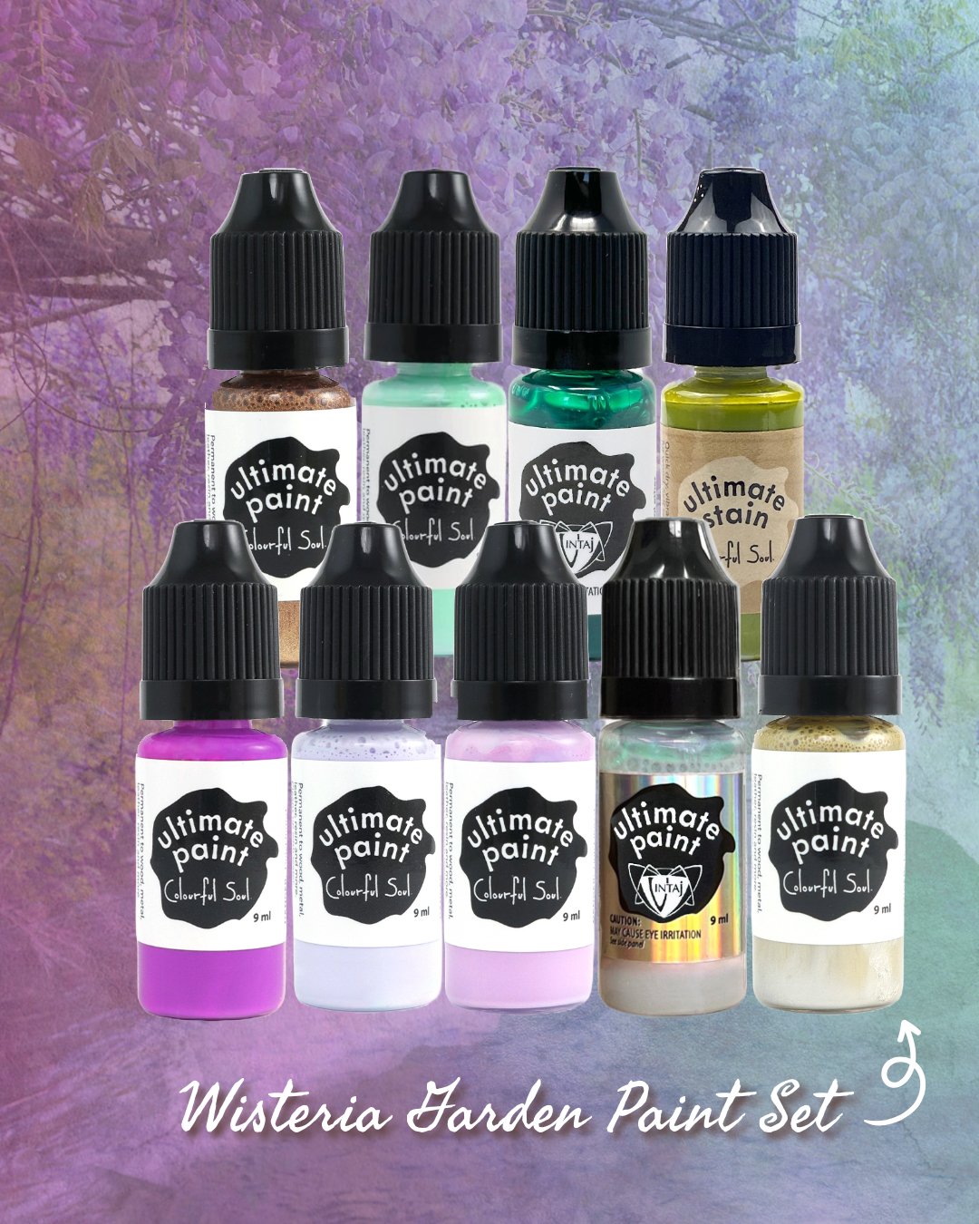 Wisteria Garden Paint Set - 5/22/24 - PS034 - Vintaj Live Shop