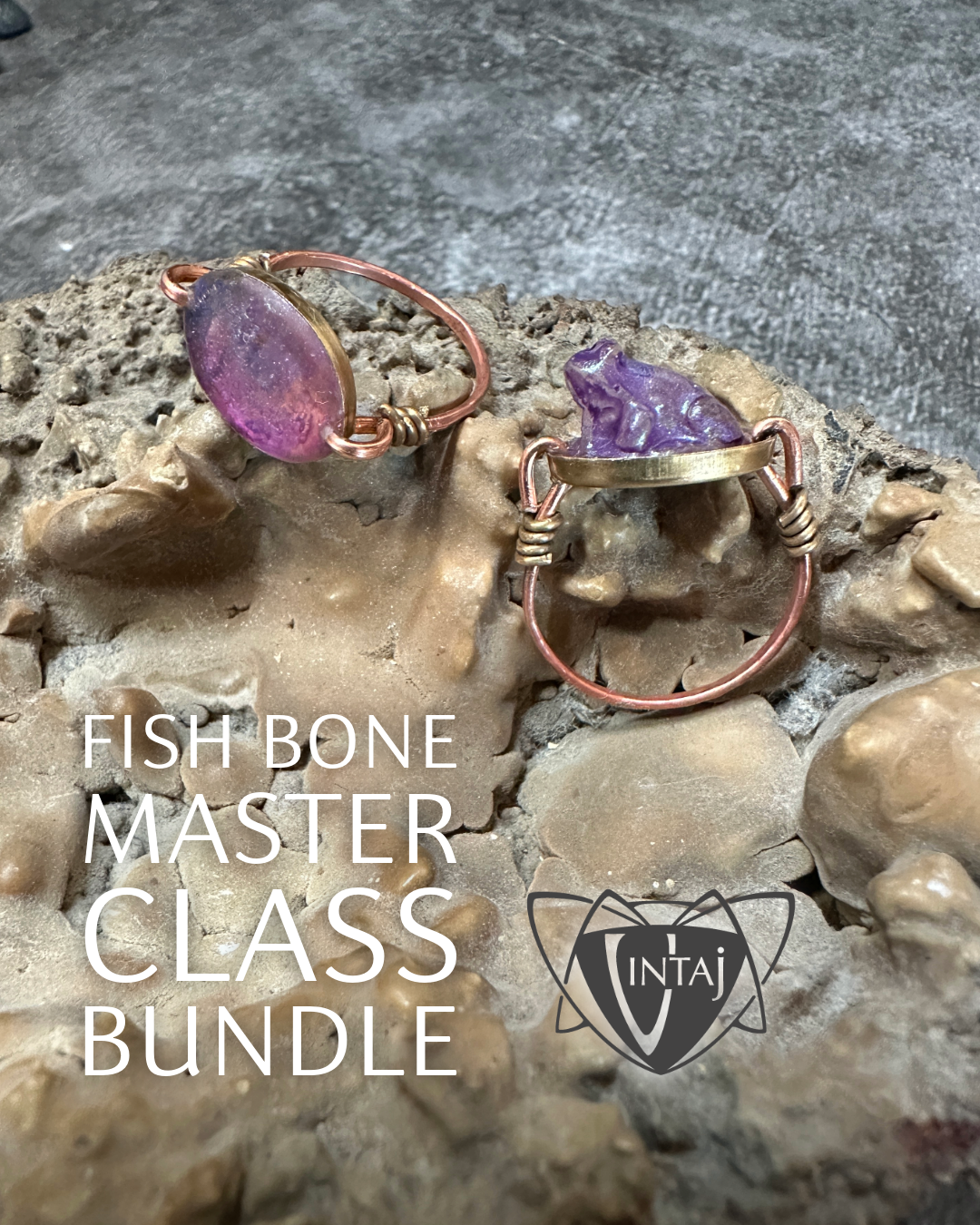 Master Class Bezel Rings Kit makes 6 rings