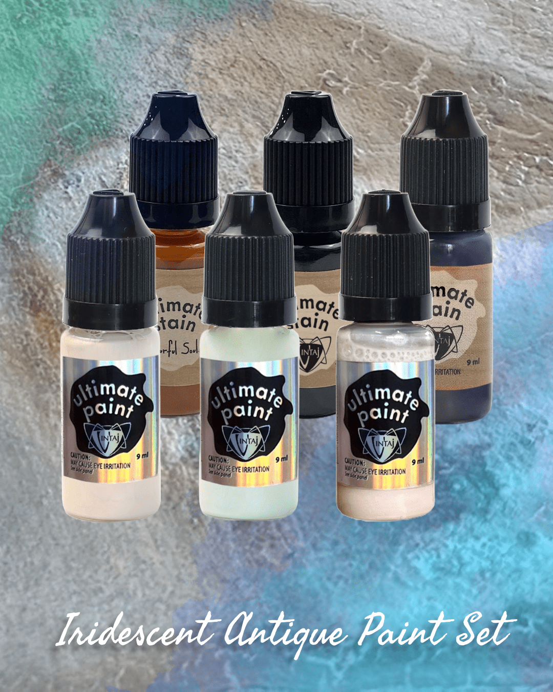 Iridescent Antique 6pc Paint Set - PS140 - Vintaj Live Shop