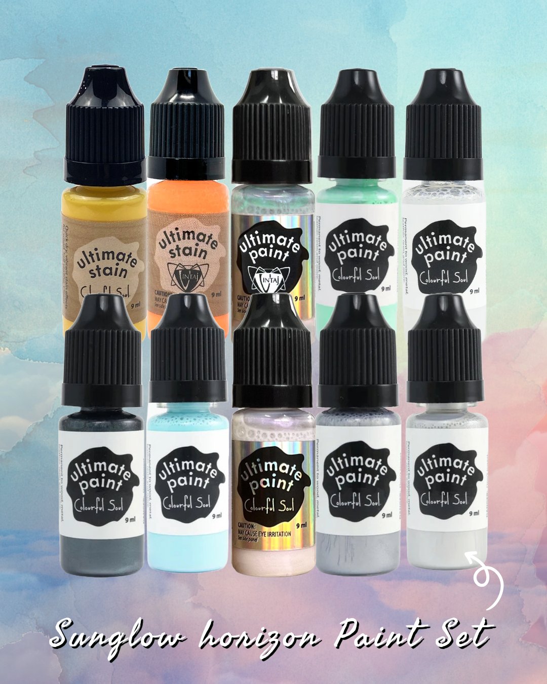 Sunglow Horizons Paint Set - PS030 - Vintaj Live Shop