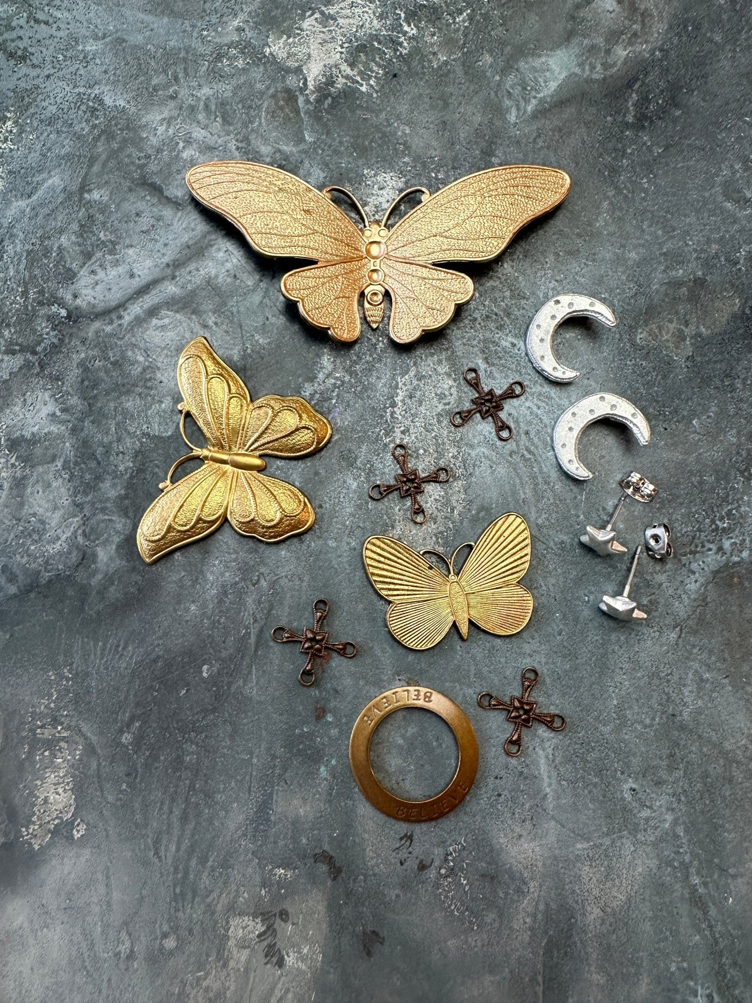 Lunar Skies Butterfly Special Edition Pendant & Charm Pack - Vintaj Design - 12/18/24 - Vintaj Live Shop