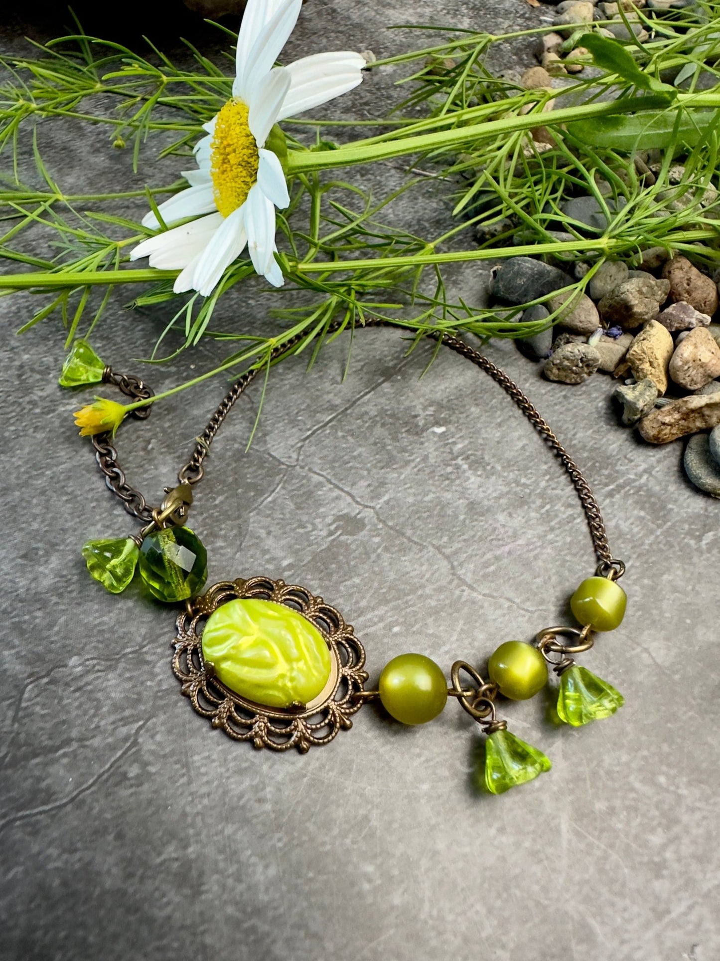 Garden Foliage Series, Anklet - Ainsley - NMAH - Night Market - 7/19/24 - Vintaj Live Shop