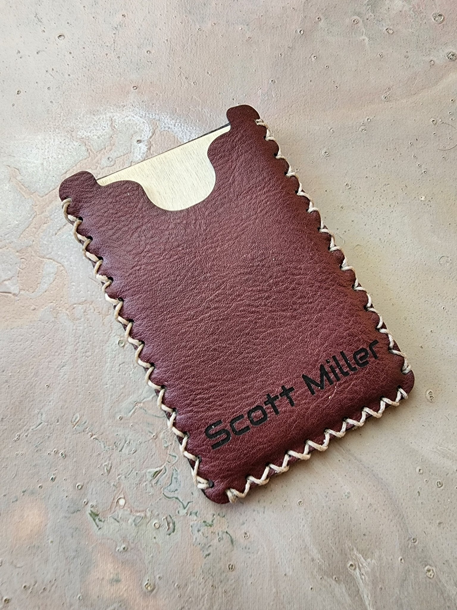 Wallet Custom Engraving - Sawyer & Teya - NMST - Night Market - 7/29/24 - Vintaj Live Shop