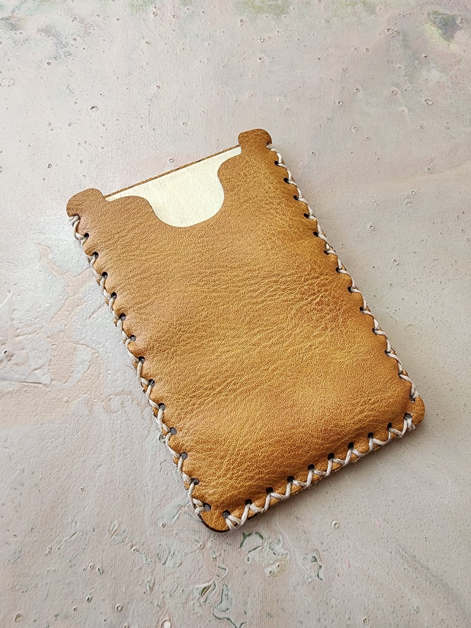 Tan Imitation Leather Finished Wallet - Sawyer & Teya - NMST - Night Market - 7/29/24 - Vintaj Live Shop