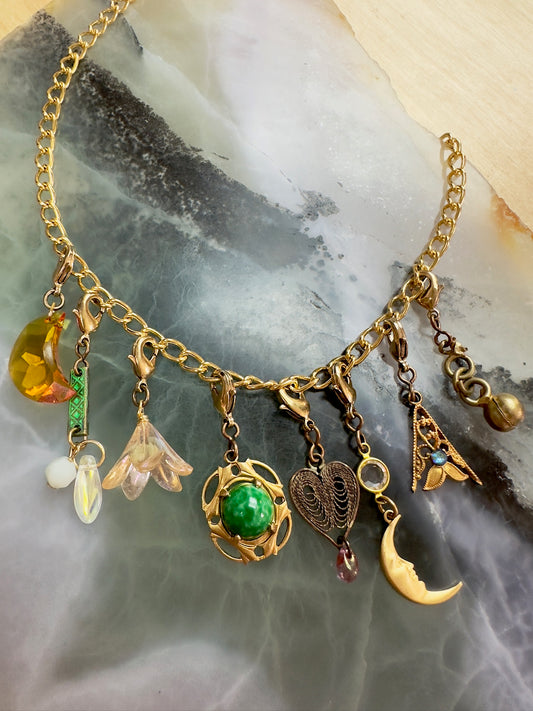 Kept Treasures Charm Necklace/Bracelet Kit - Vintaj Design - 4/12/24 - Vintaj Live Shop