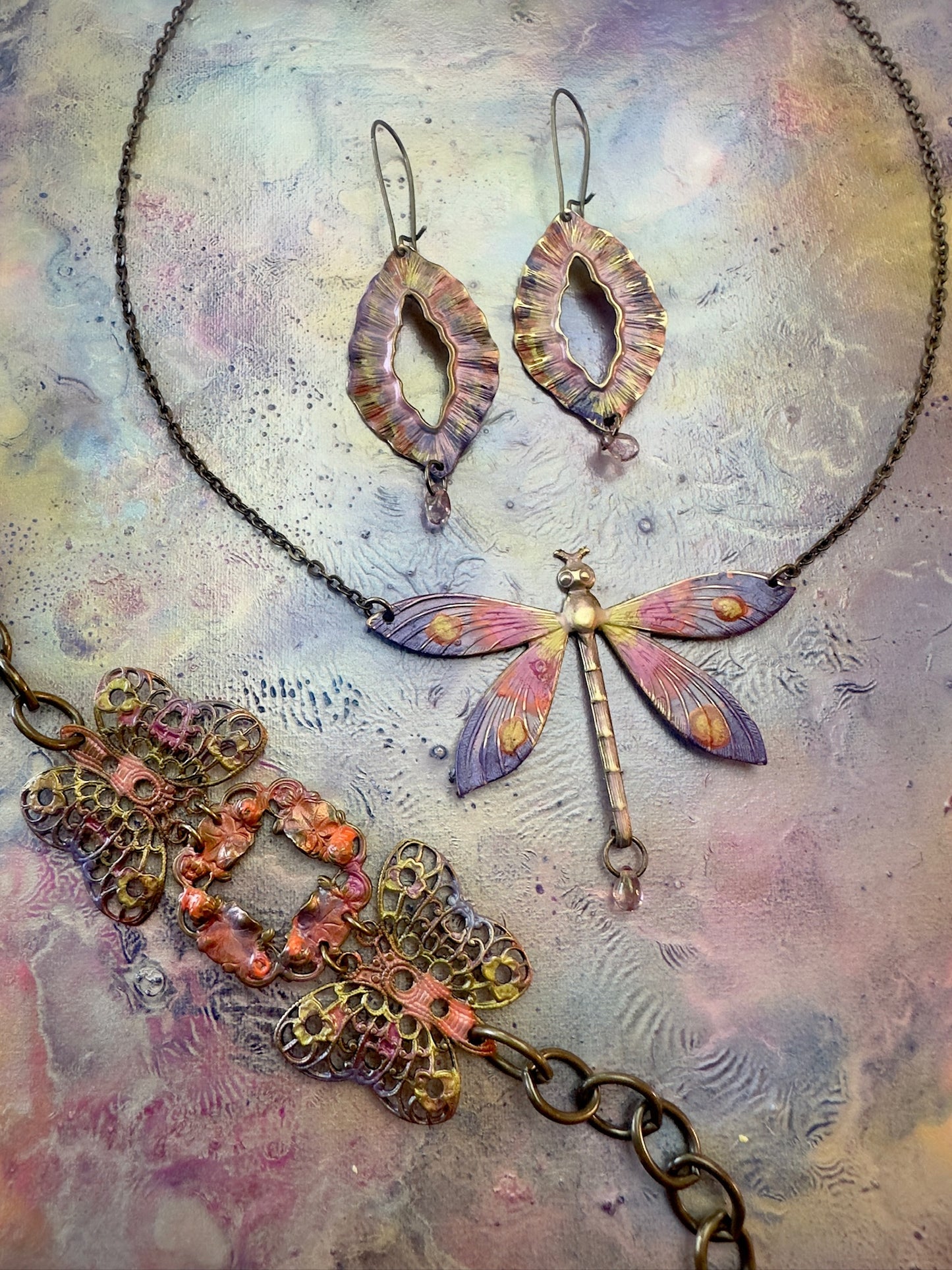 Dragonfly Embers 3 Piece Jewelry Kit - Vintaj Design - 8/28/24 - Vintaj Live Shop