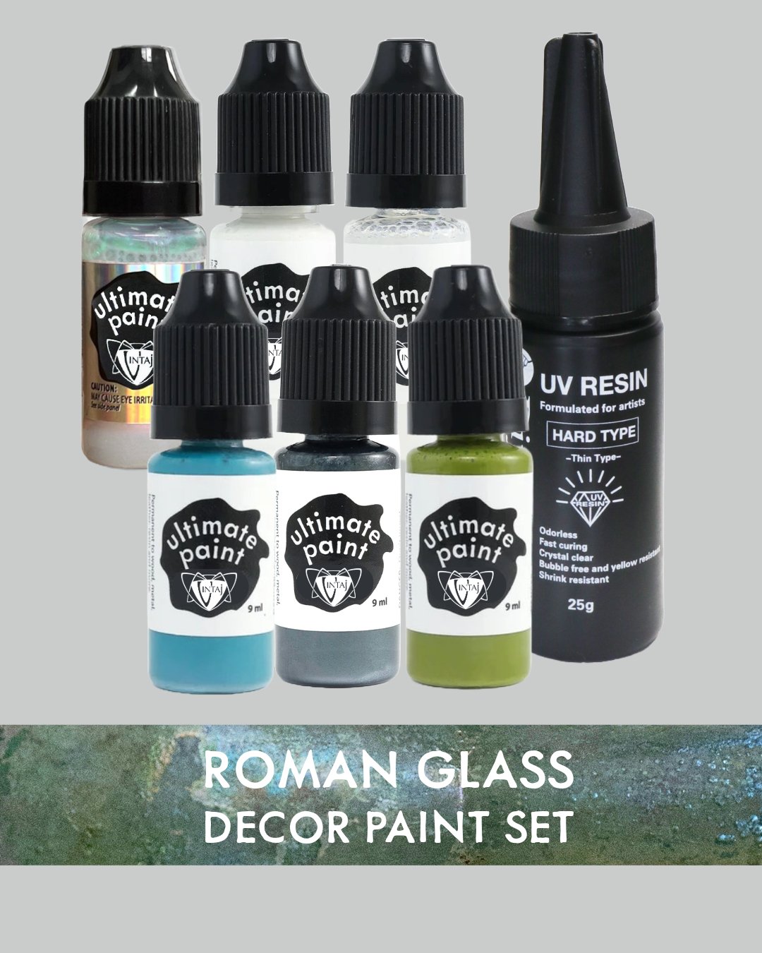 Roman Glass Paint Set - 6/7/24 - Vintaj Live Shop