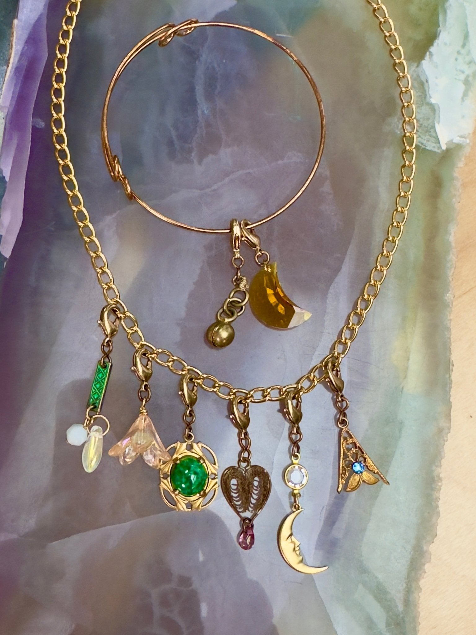 Kept Treasures Charm Necklace/Bracelet Kit - Vintaj Design - 4/12/24 - Vintaj Live Shop