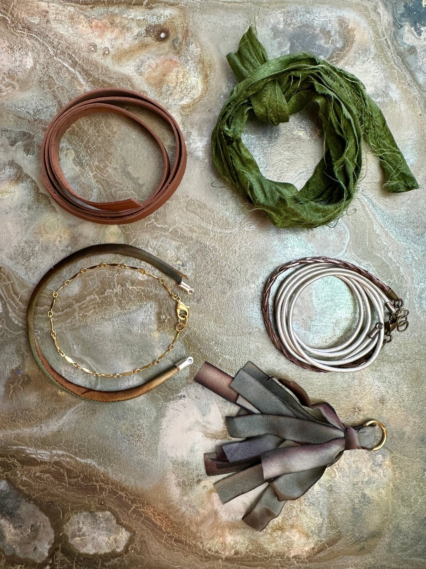 Necklace Brac Tassle Fiber Inspo Mix - Vintaj Design - 12/4/24 - Vintaj Live Shop