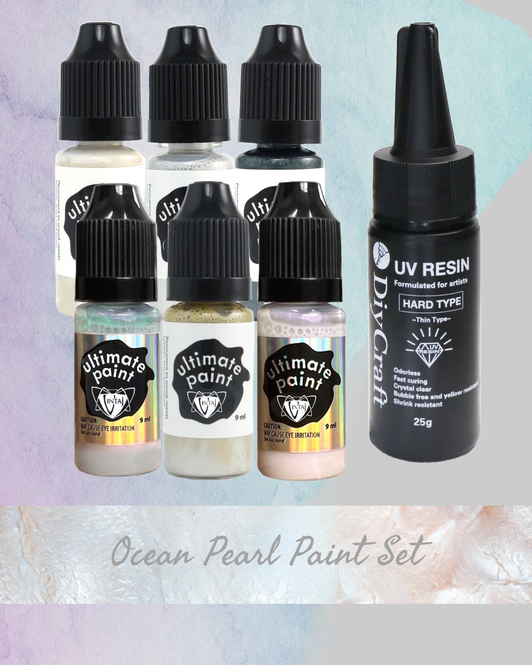 Ocean Pearl Paint & Resin Set - Vintaj Live Shop