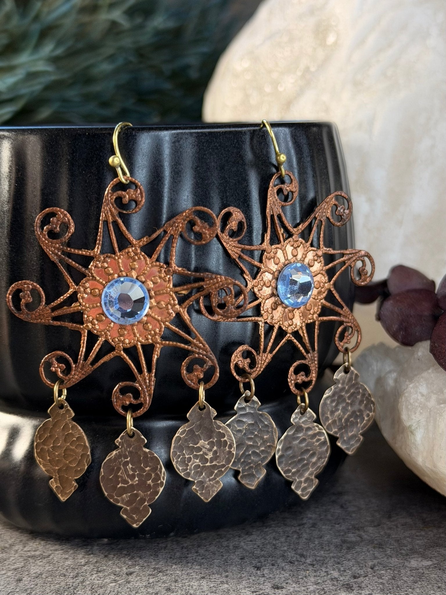 Crystal + Leather Pack - 15pcs - Vintaj Live Shop