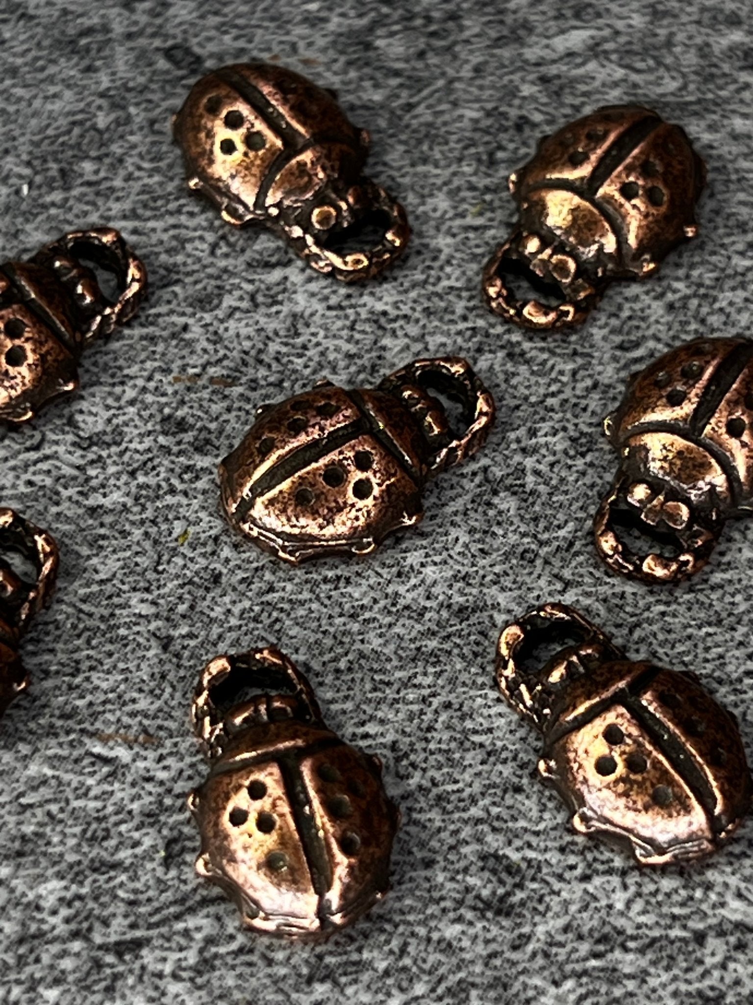 Lady Bug Pack - 8pcs - Vintaj Live Shop