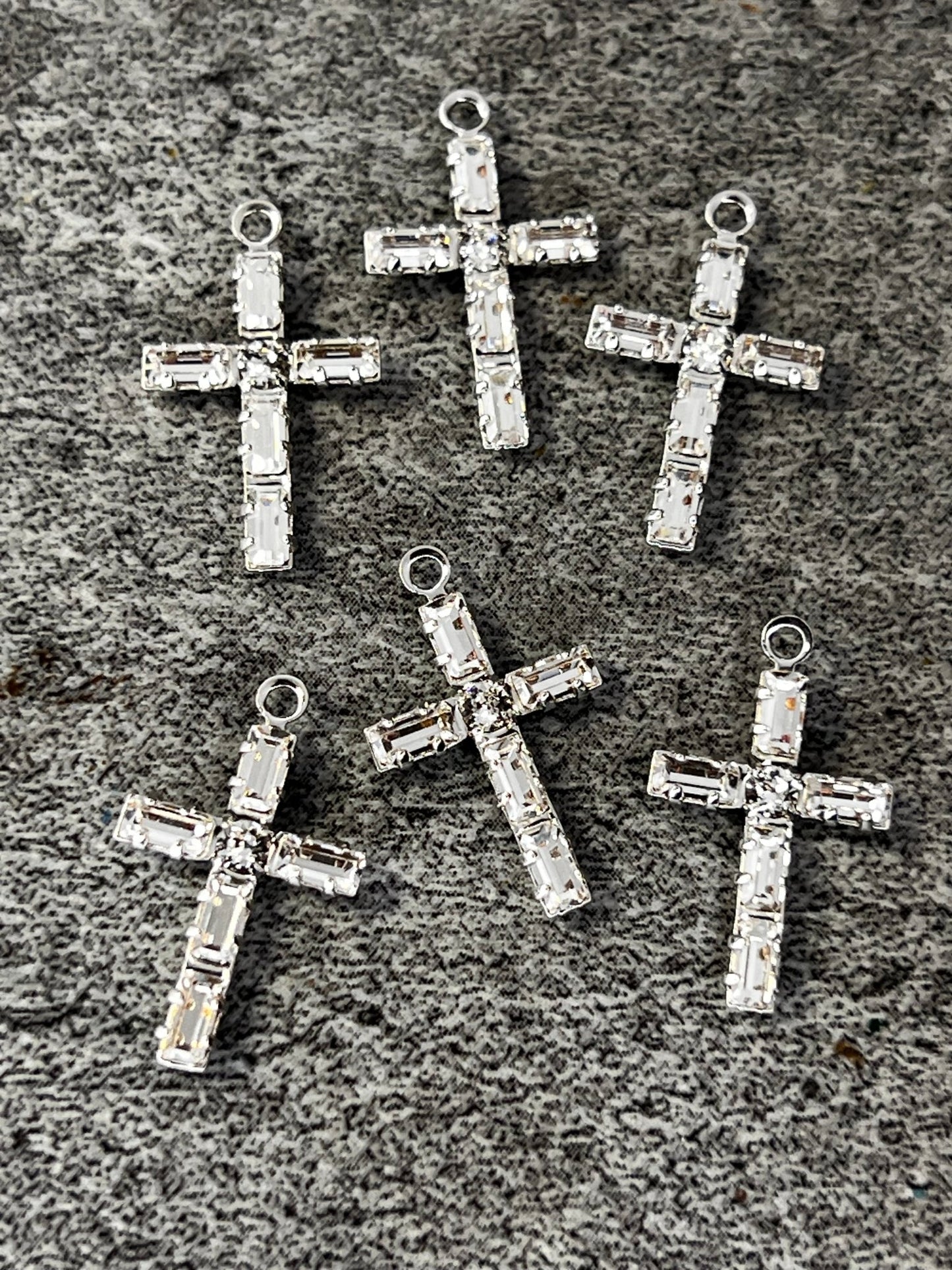 Crystal Cross Pack - 10pcs - Vintaj Live Shop