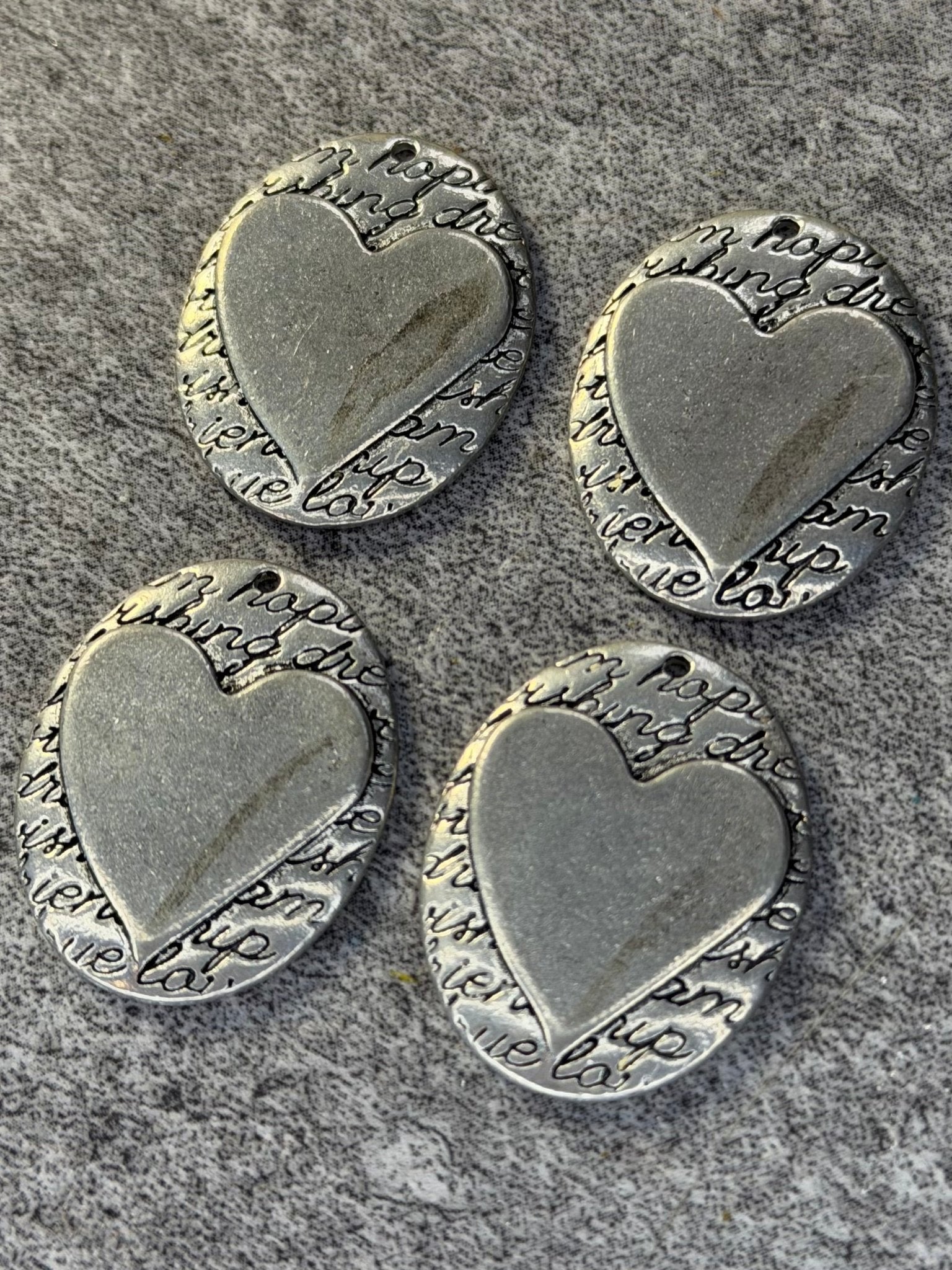 Heart Pack - 5pcs - Vintaj Live Shop