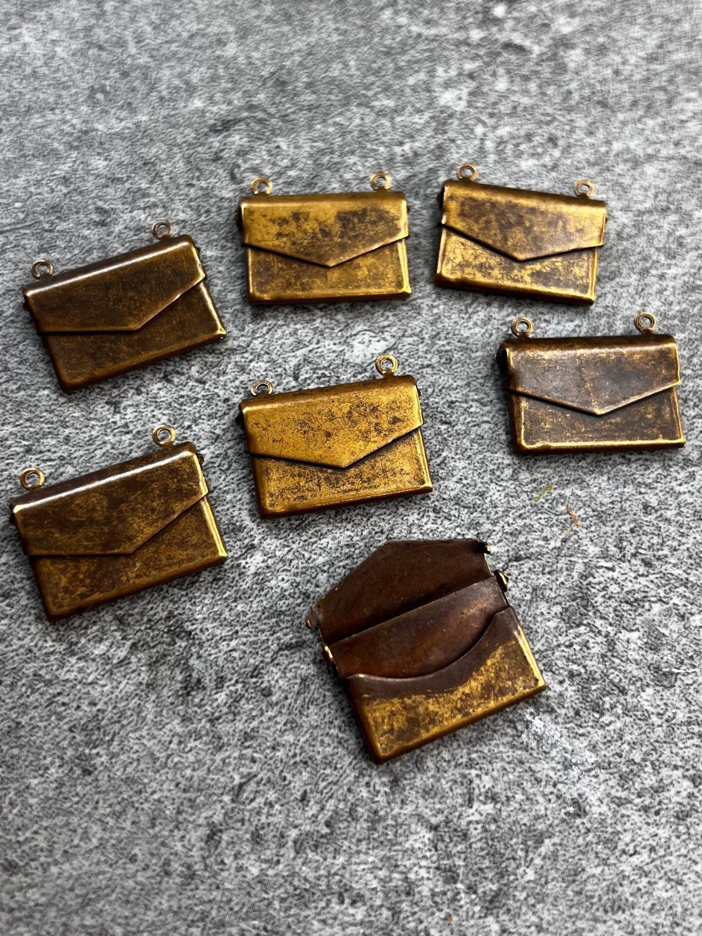 Envelope Locket Pack - 3pcs - Vintaj Live Shop