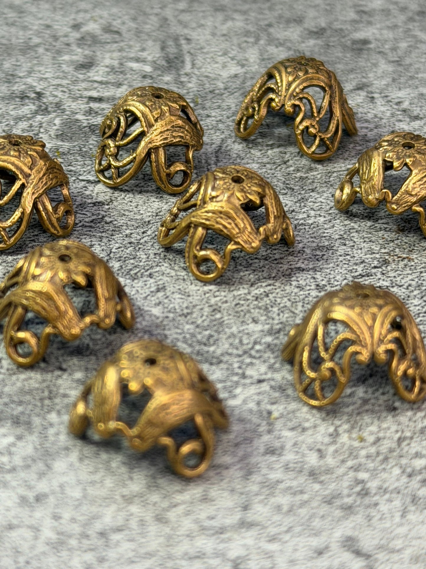 Bead Cap Pack - 10pcs - Vintaj Live Shop