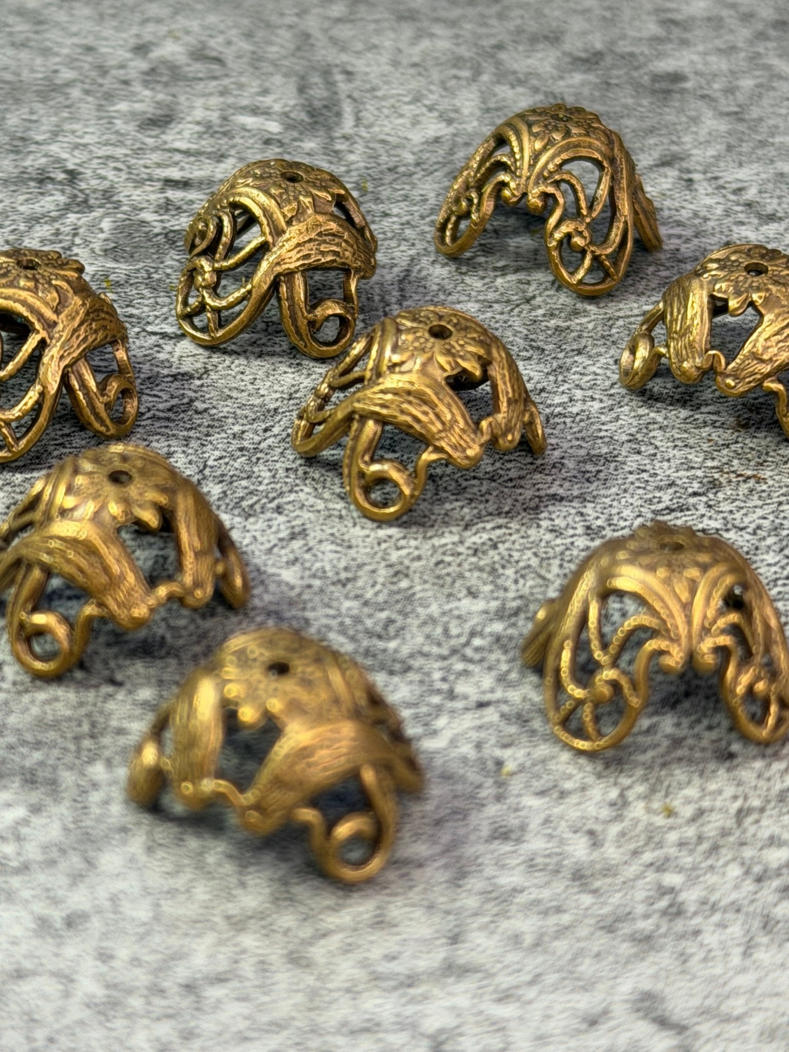 Bead Cap Pack - 10pcs - Vintaj Live Shop