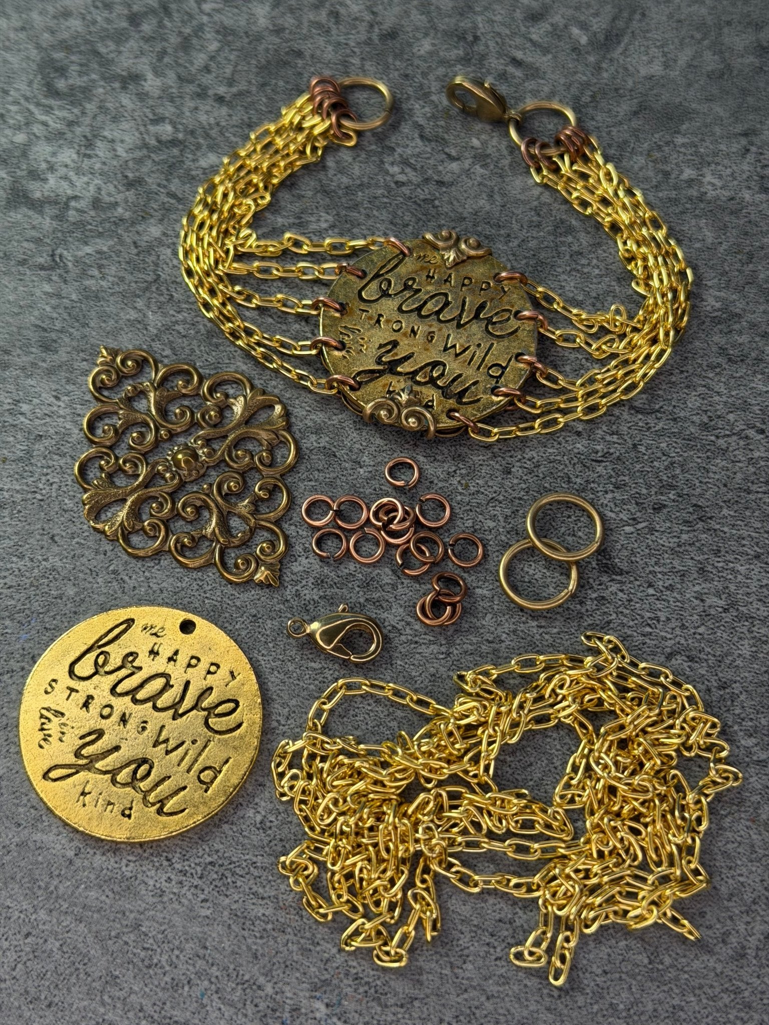 Bracelet Kit - 23pcs - Vintaj Live Shop