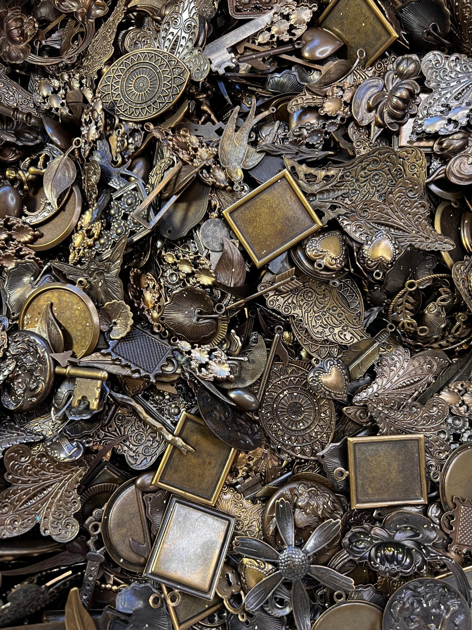 Mystery Pack - Natural Brass - 2.2oz - Vintaj Live Shop