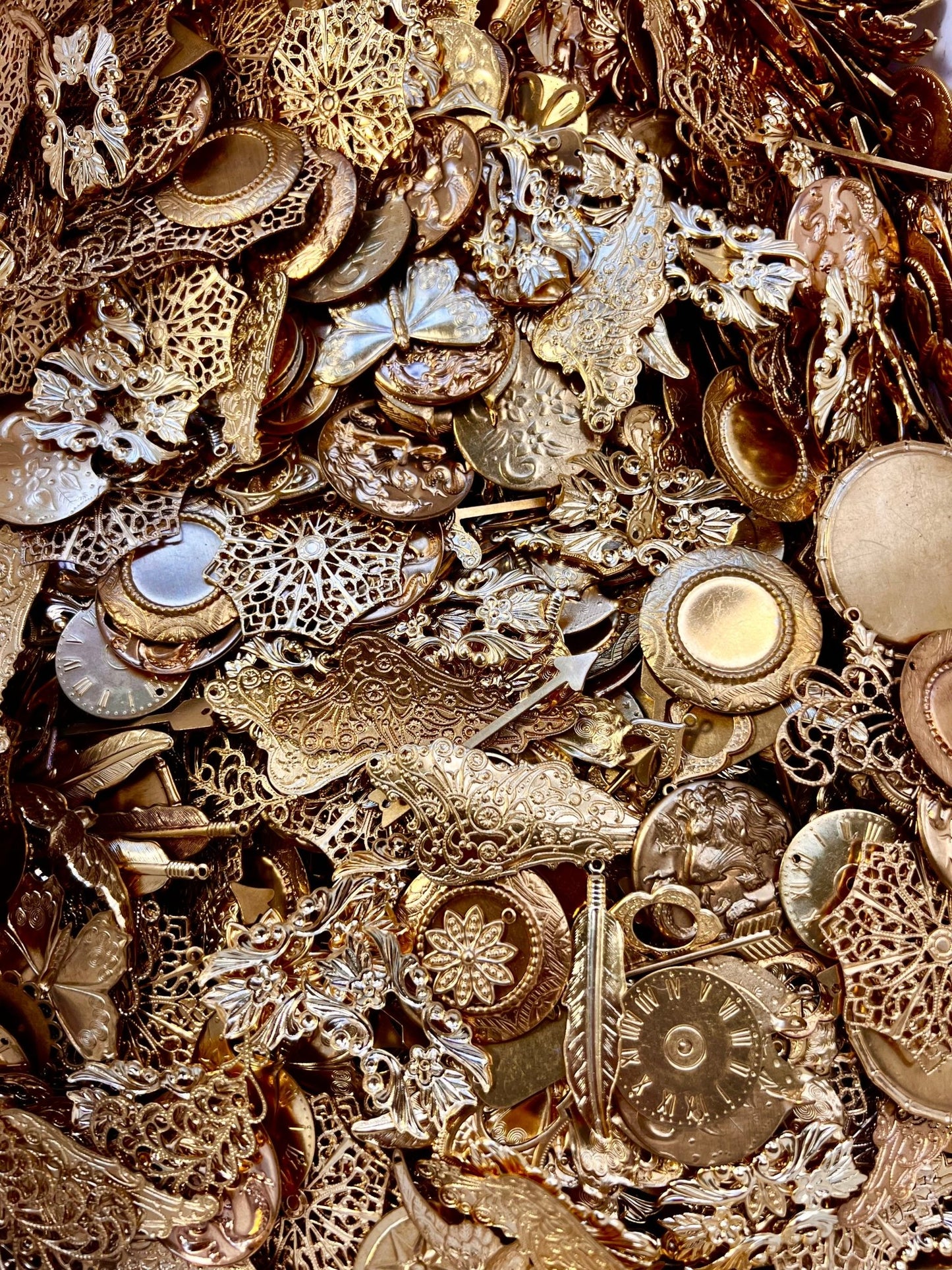 Mystery Pack - Solid Brass - 2.2 oz - Vintaj Live Shop