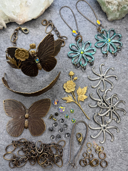 Bracelet & Earring Kit - 41pcs - Vintaj Live Shop