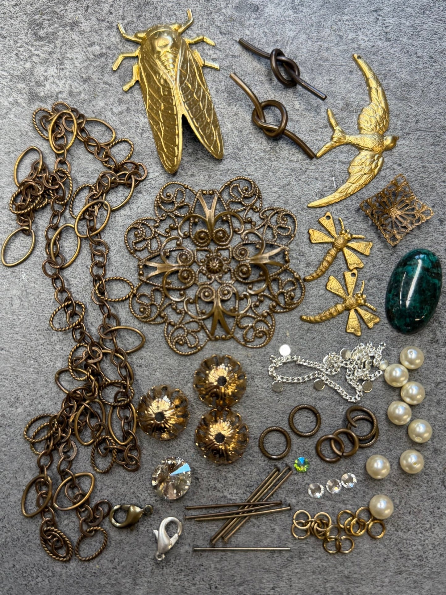 Necklace & Bracelet Kit - 59pcs - Vintaj Live Shop