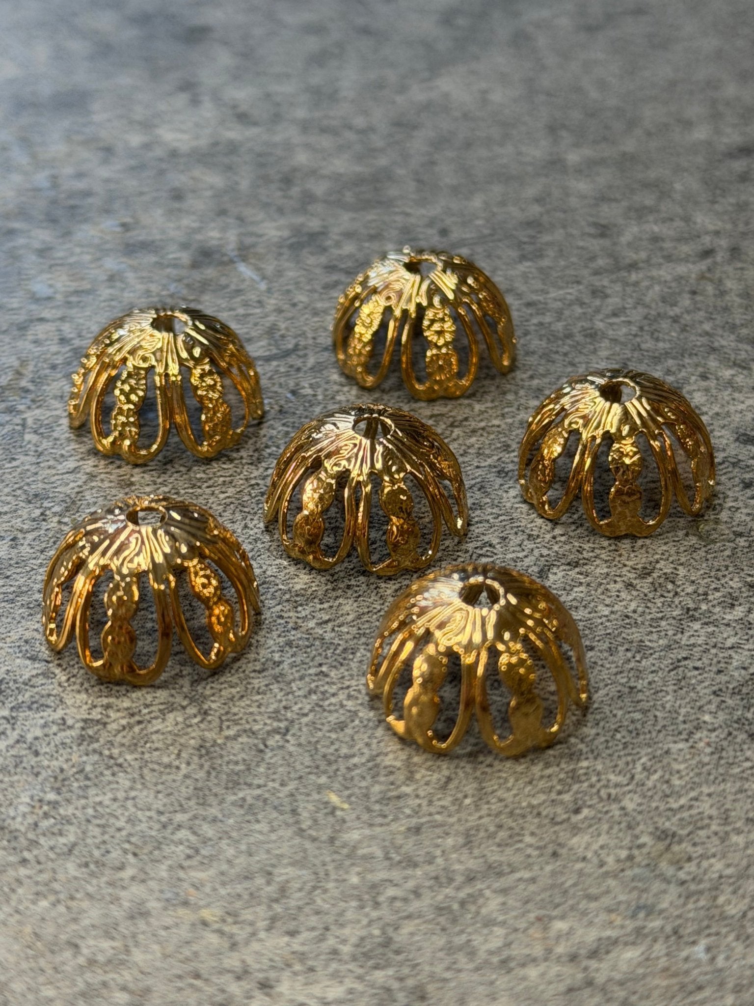 Bead Cap Pack - 8pcs - Vintaj Live Shop