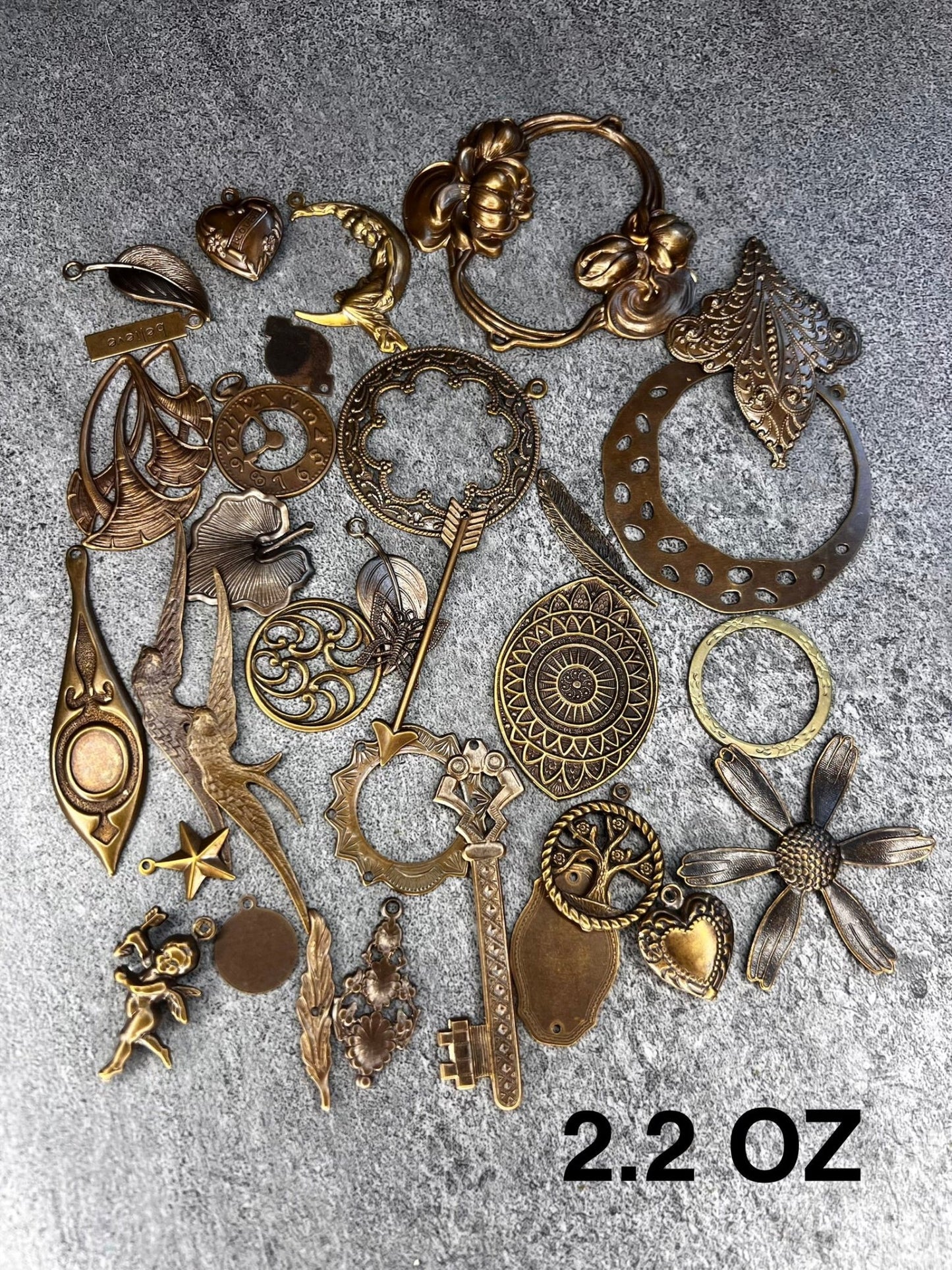 Mystery Pack - Natural Brass - 2.2oz - Vintaj Live Shop